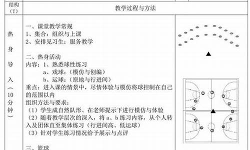 篮球体育教案高中生_篮球体育教案高中生版